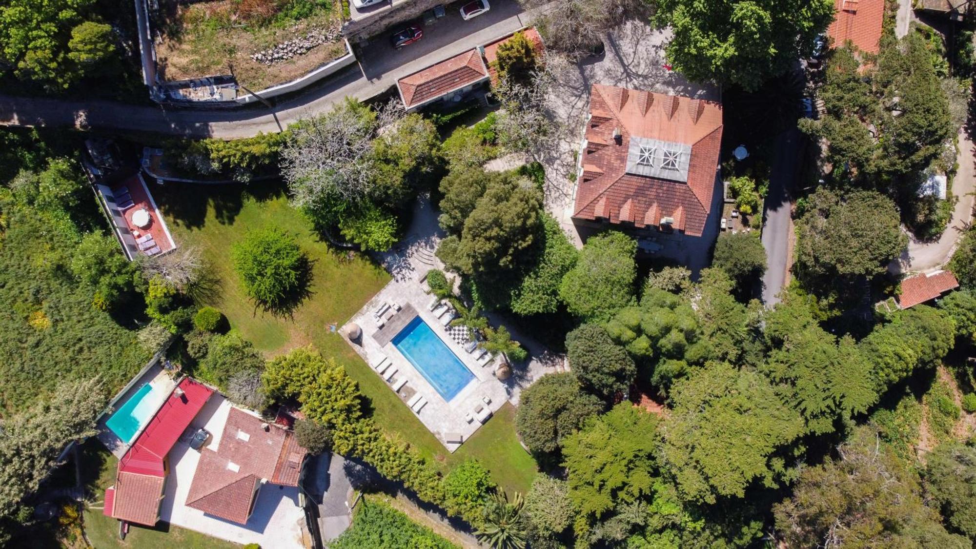 Luxurious royal estate in historic Sintra paradise Exterior foto