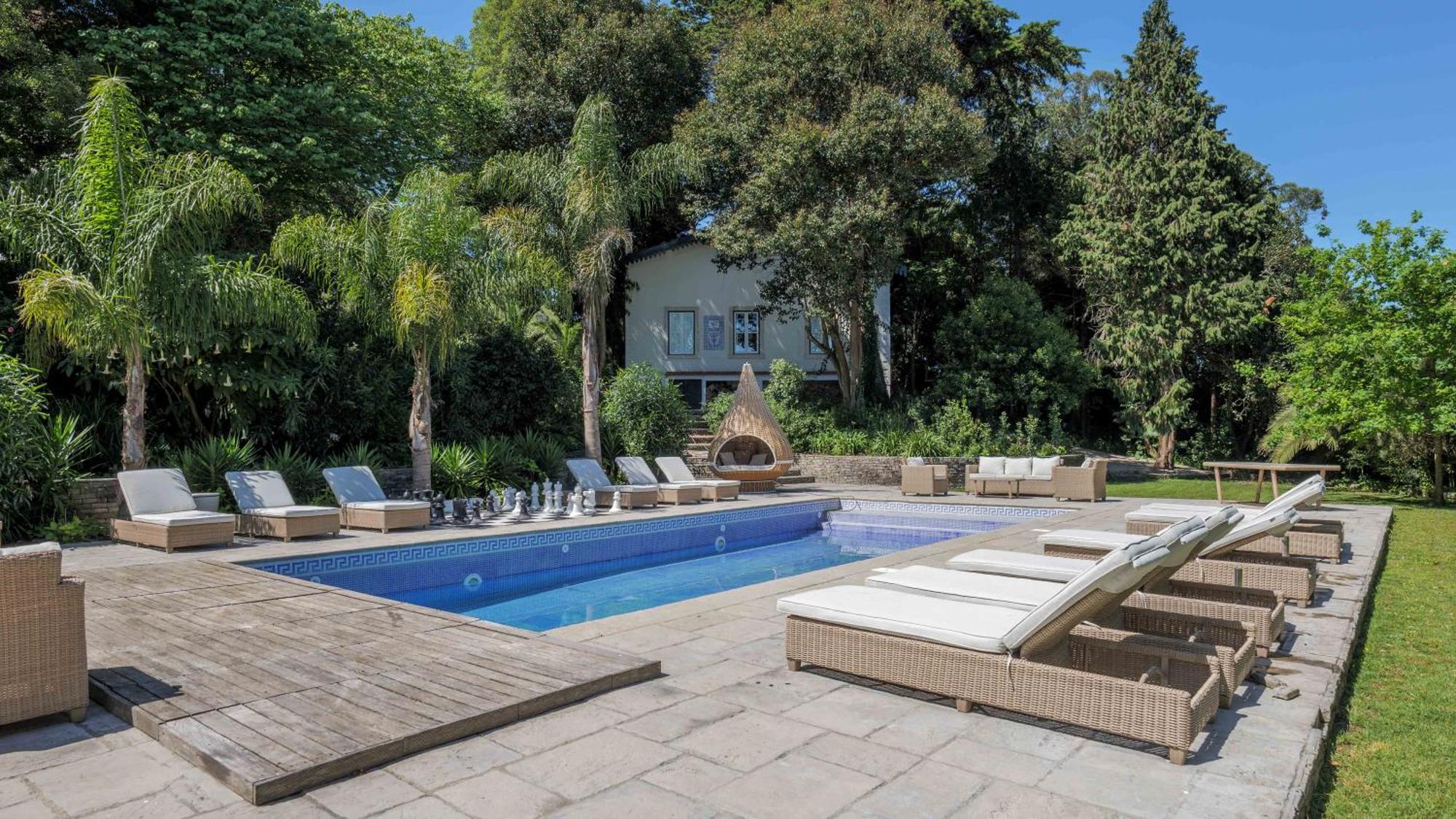 Luxurious royal estate in historic Sintra paradise Exterior foto