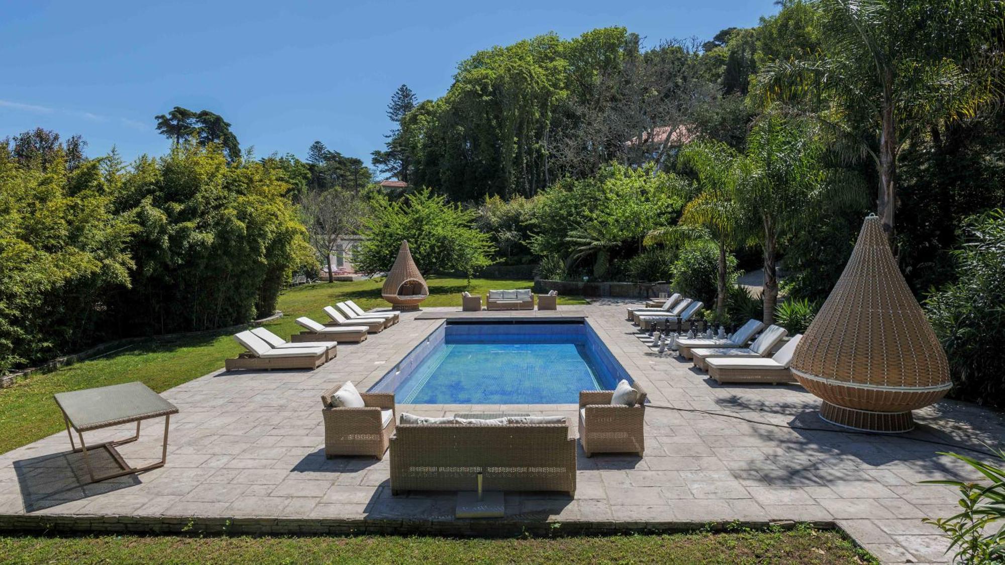 Luxurious royal estate in historic Sintra paradise Exterior foto